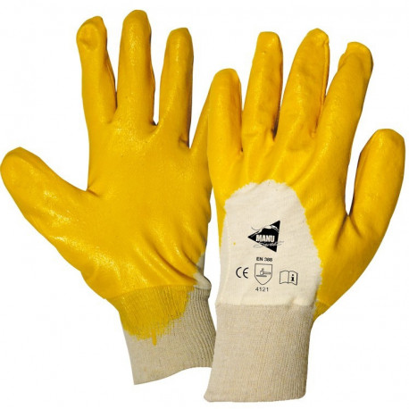 12 paires de gants enduction nitrile MM011