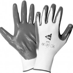 12 paires de gants manutention moyenne Nitrile MM017