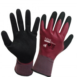 12 paires de gants manutention moyenne NITEK