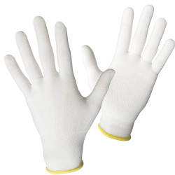 Lot de 12 paires de gants extra fin blanc MF100